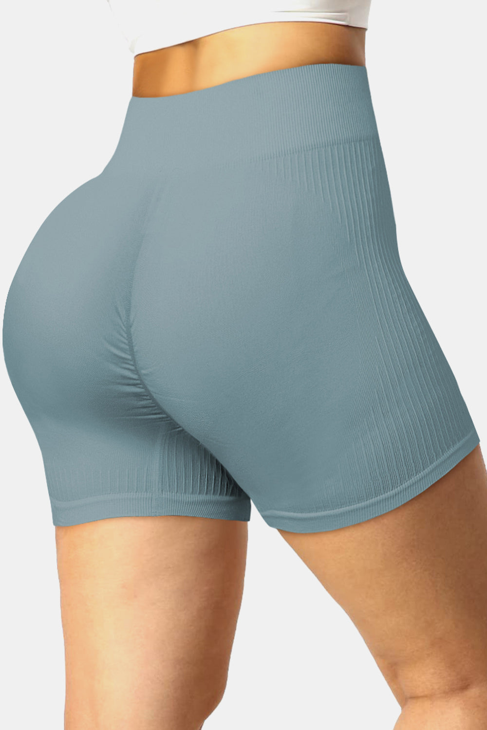 Ribbed Sports Shorts BLUE ZONE PLANET
