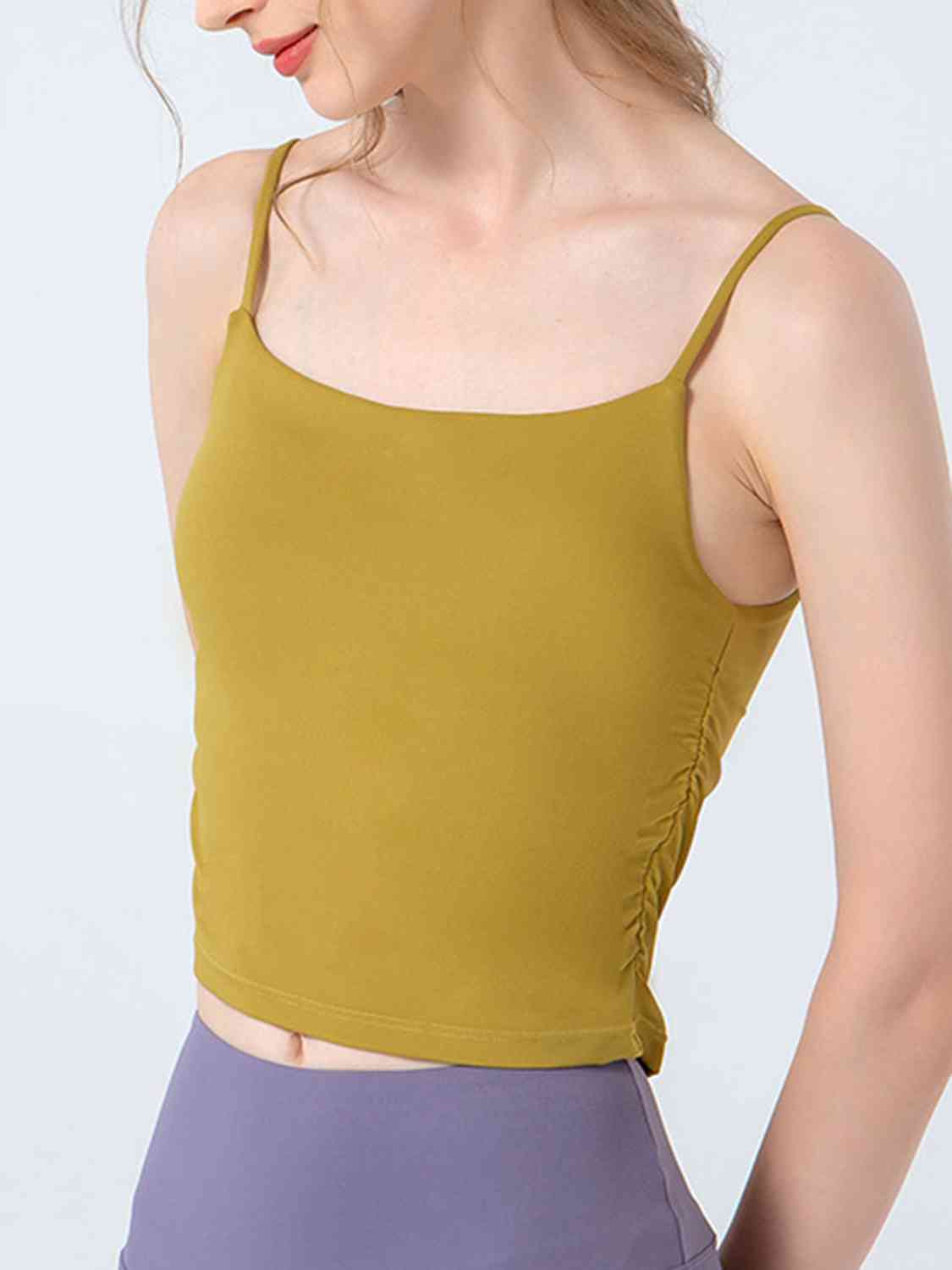 Ruched Sports Cami BLUE ZONE PLANET