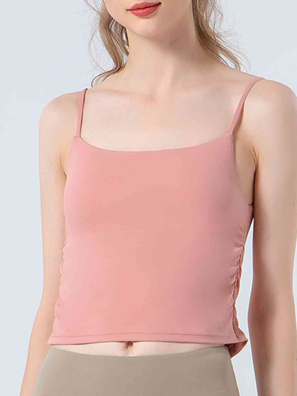 Ruched Sports Cami BLUE ZONE PLANET