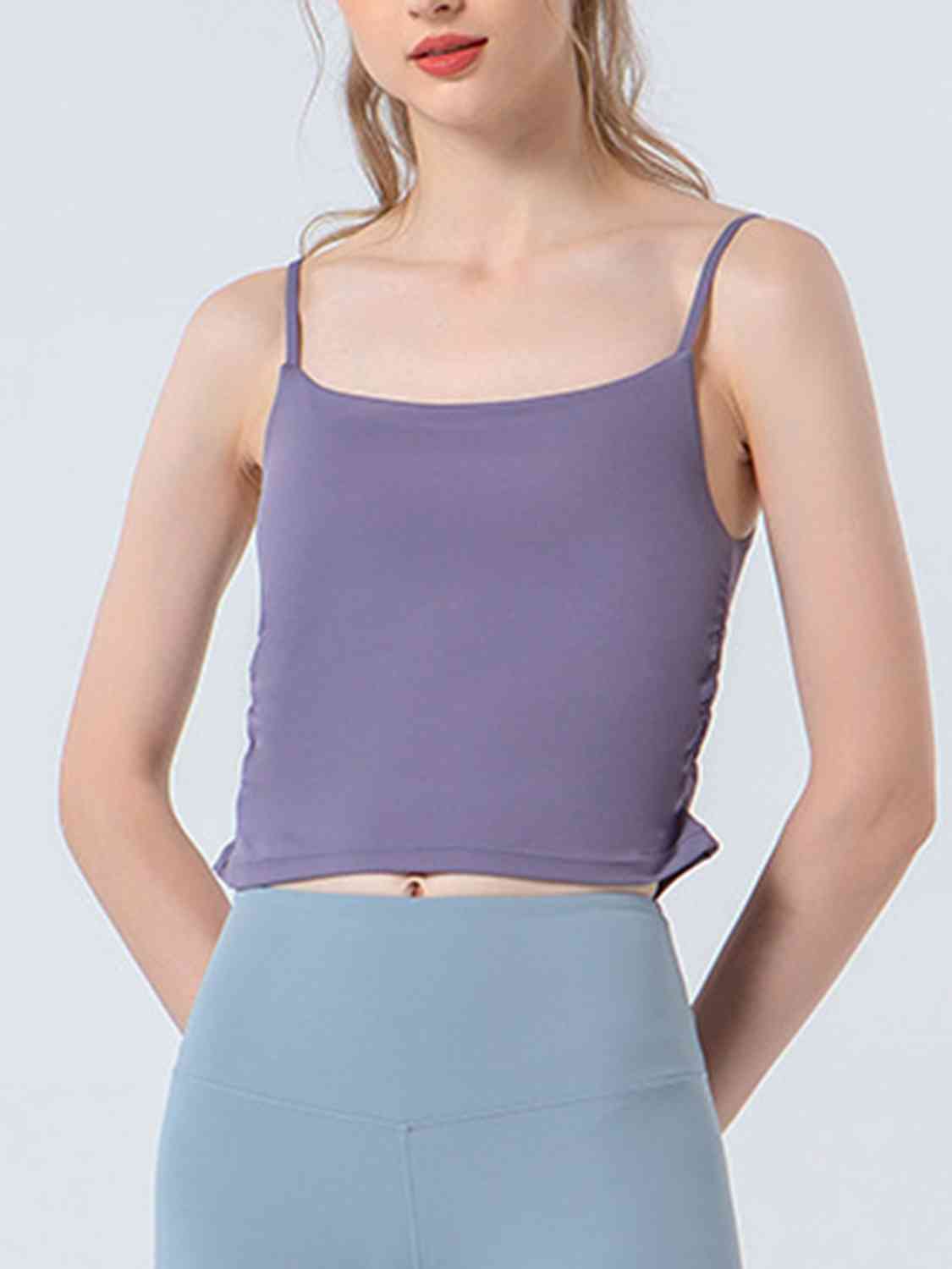 Ruched Sports Cami BLUE ZONE PLANET