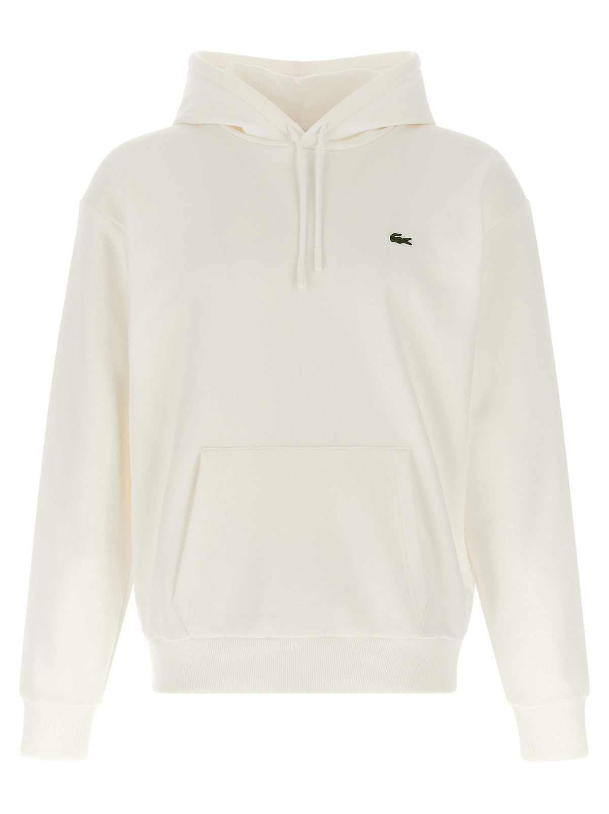Lacoste Logo Patch Hoodie-Tops / Dresses-[Adult]-[Female]-2022 Online Blue Zone Planet