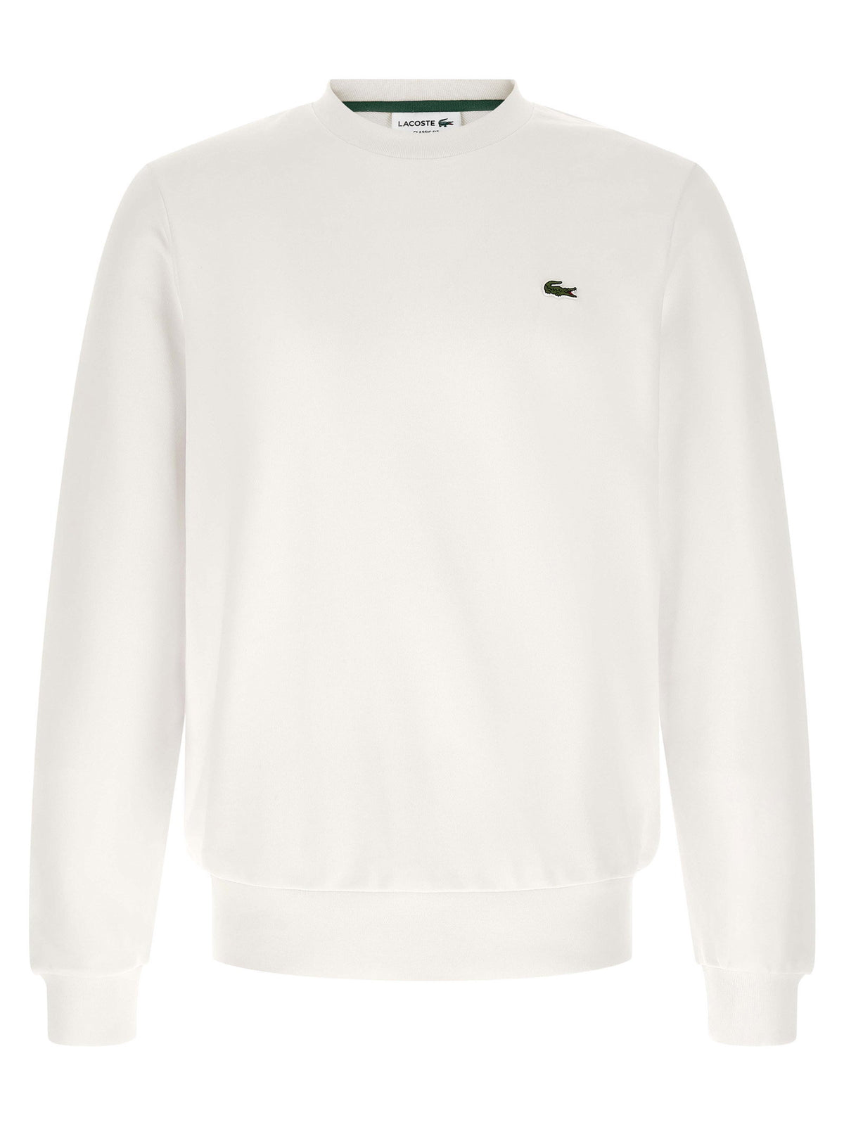 Lacoste Coccodrillo Sweatshirt-Topwear-[Adult]-[Female]-4-White-2022 Online Blue Zone Planet