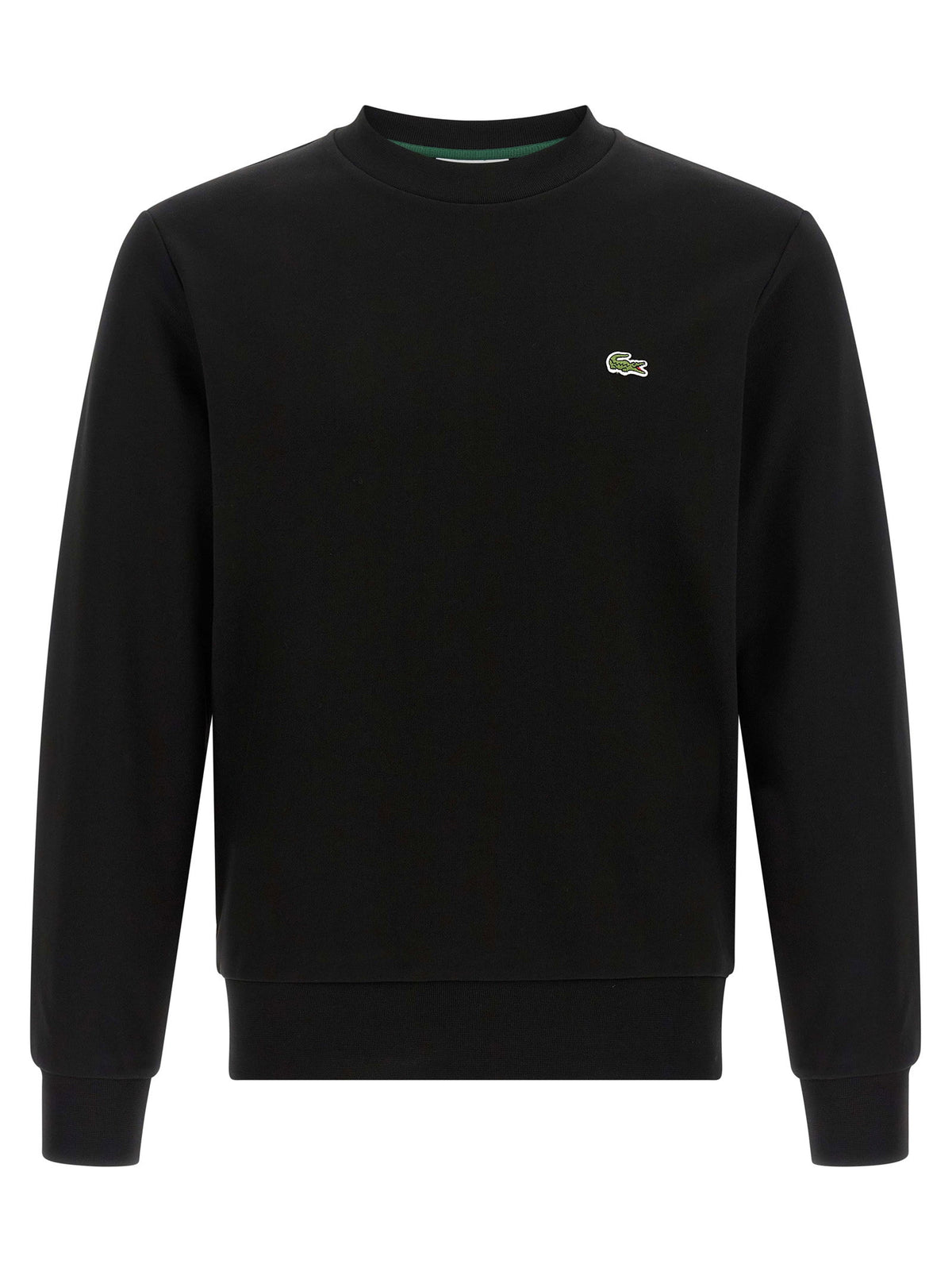 Lacoste Coccodrillo Sweatshirt-Topwear-[Adult]-[Female]-3-Black-2022 Online Blue Zone Planet