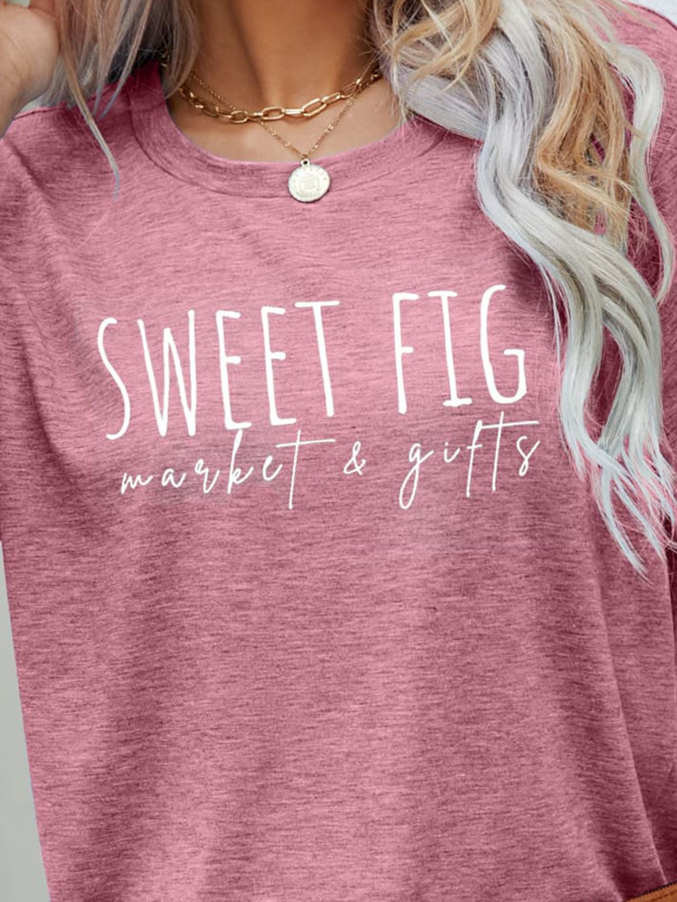 SWEET FIG MARKET & GIFTS Graphic Tee BLUE ZONE PLANET