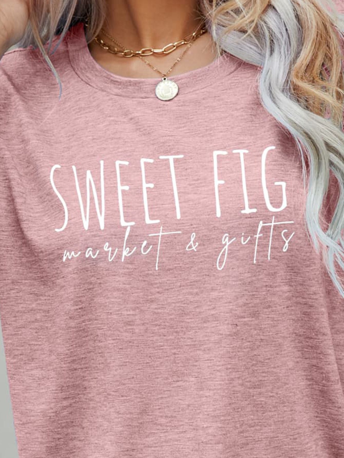 SWEET FIG MARKET & GIFTS Graphic Tee BLUE ZONE PLANET