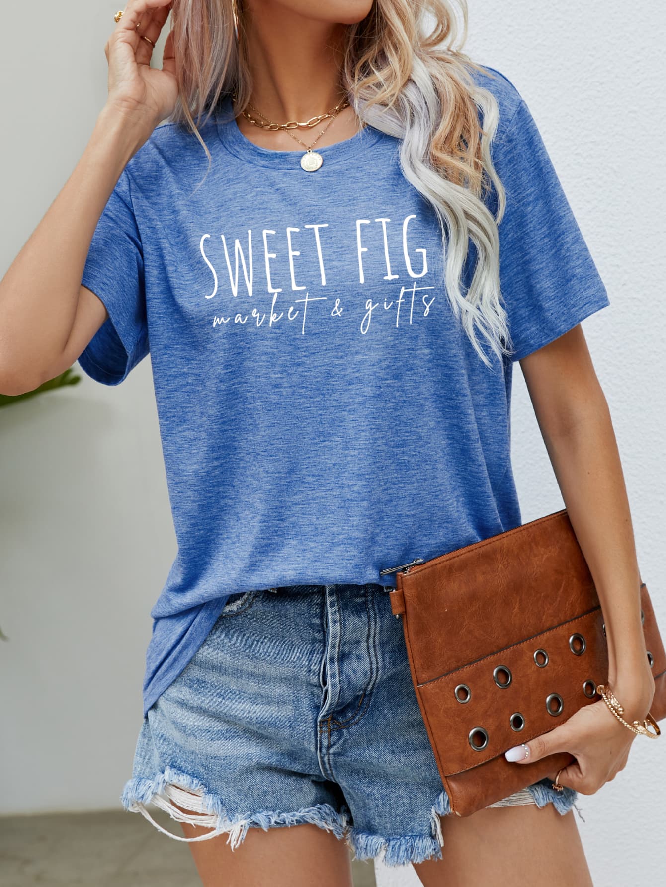 SWEET FIG MARKET & GIFTS Graphic Tee BLUE ZONE PLANET