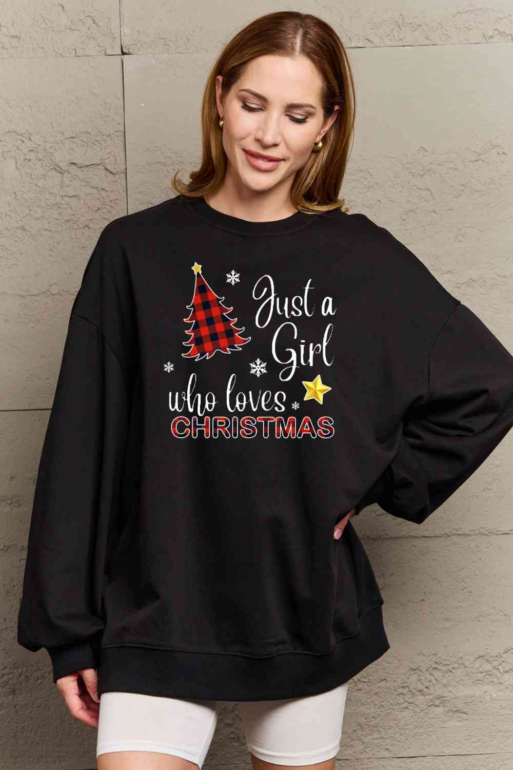 Simply Love Full Size Graphic Sweatshirt BLUE ZONE PLANET