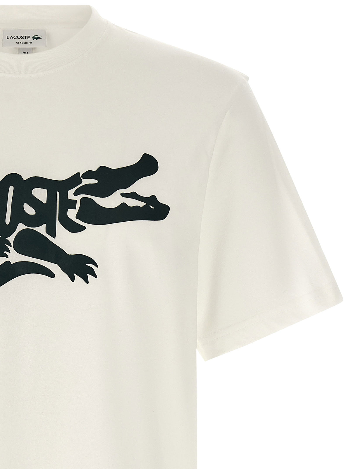 Lacoste Printed T-shirt-Topwear-[Adult]-[Female]-2022 Online Blue Zone Planet