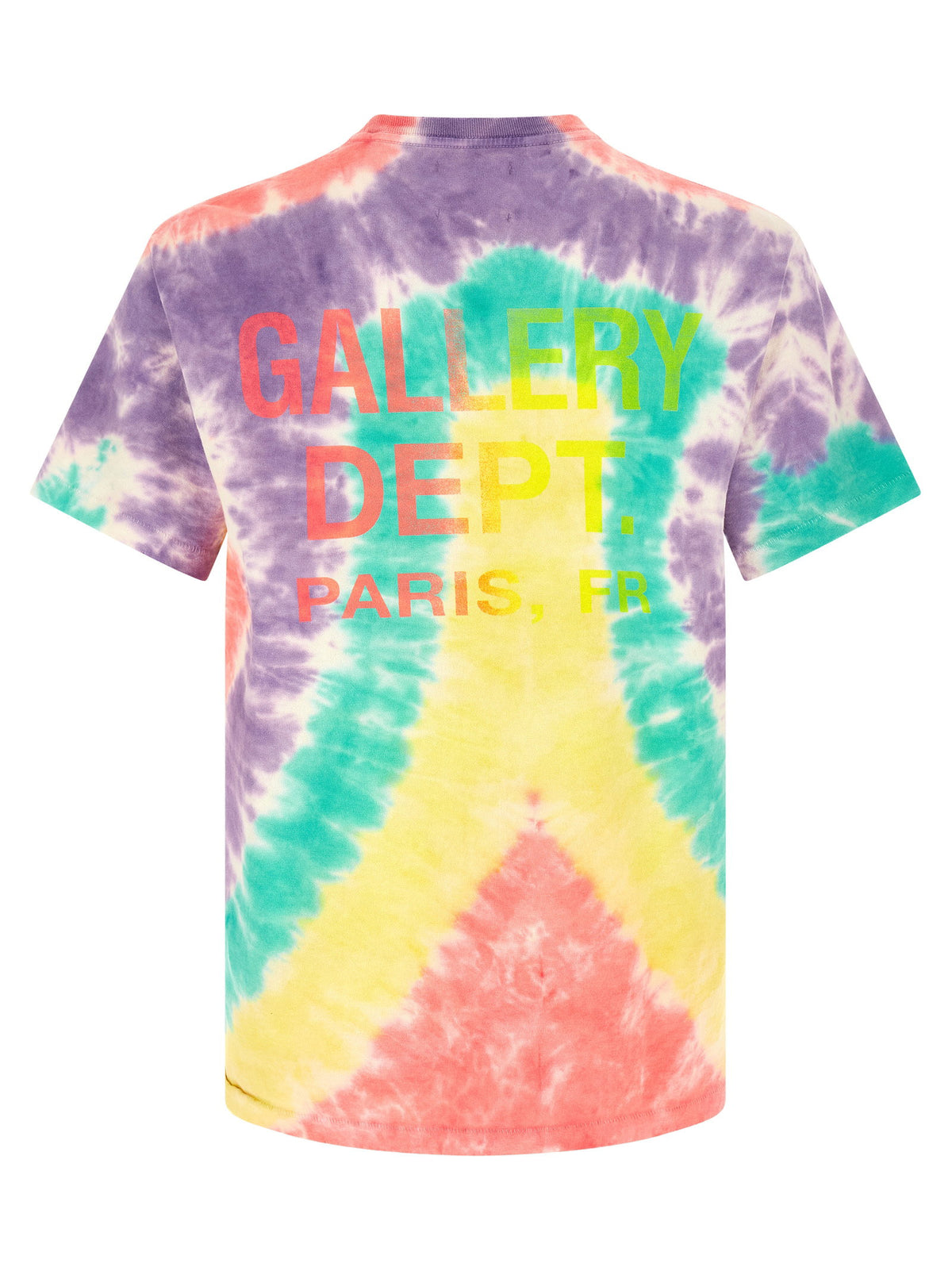 Gallery Dept. Peace Tie Dye T-shirt-Topwear-[Adult]-[Female]-2022 Online Blue Zone Planet