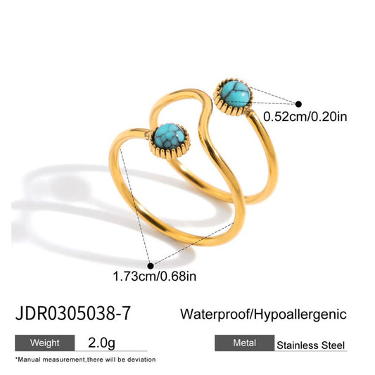 Butterfly Ring-[Adult]-[Female]-Blue-F-2022 Online Blue Zone Planet