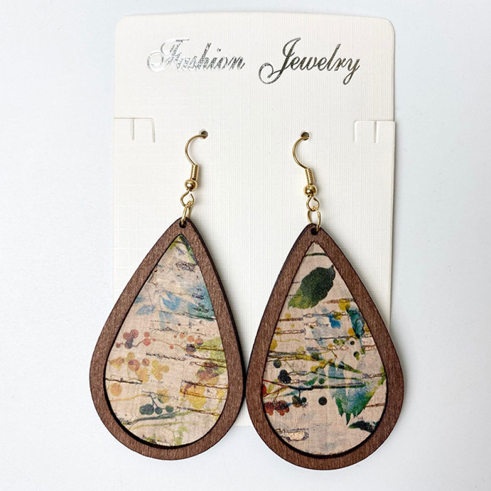 Teardrop Dangle Earrings BLUE ZONE PLANET