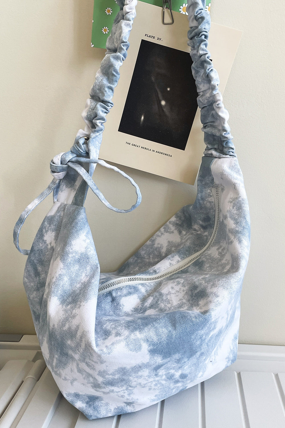 Tie-Dye Canvas Sling Bag BLUE ZONE PLANET