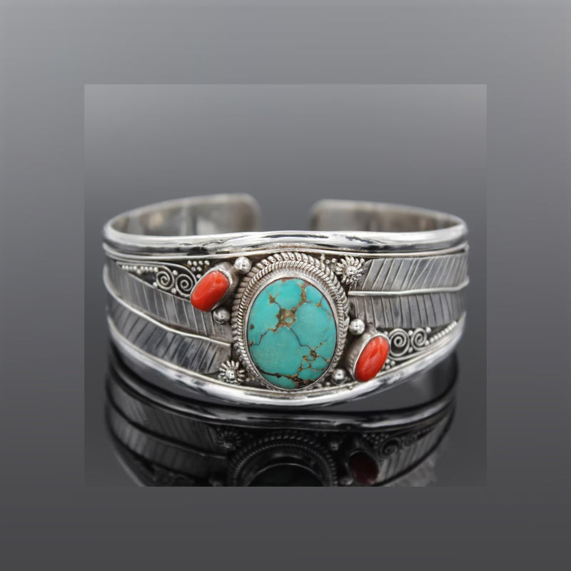 Turquoise Open Bracelet BLUE ZONE PLANET