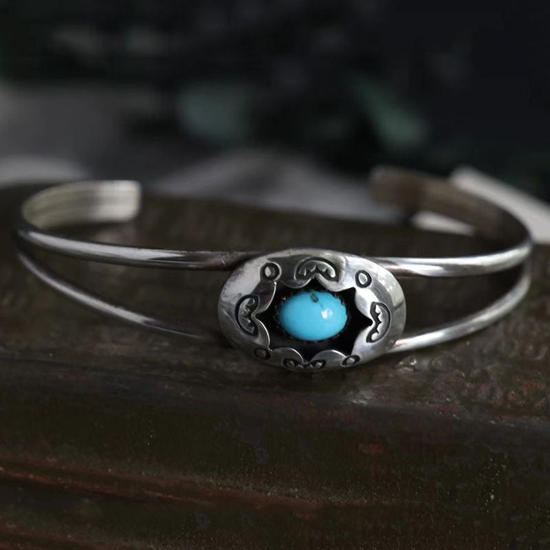 Turquoise Open Bracelet BLUE ZONE PLANET