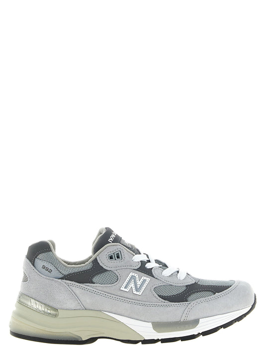 New Balance Grey Made In Usa 992 Sneakers-Sneakers-[Adult]-[Female]-10-Gray-2022 Online Blue Zone Planet