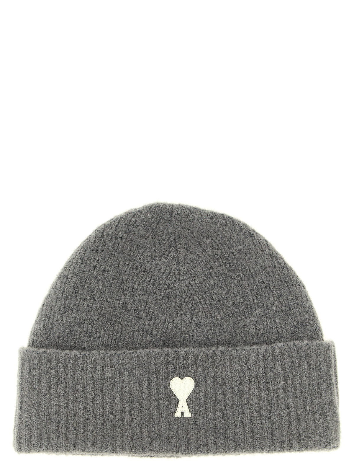 Ami Paris Ami De Cœur Beanie-TOPS / DRESSES-[Adult]-[Female]-UNI-Gray-2022 Online Blue Zone Planet