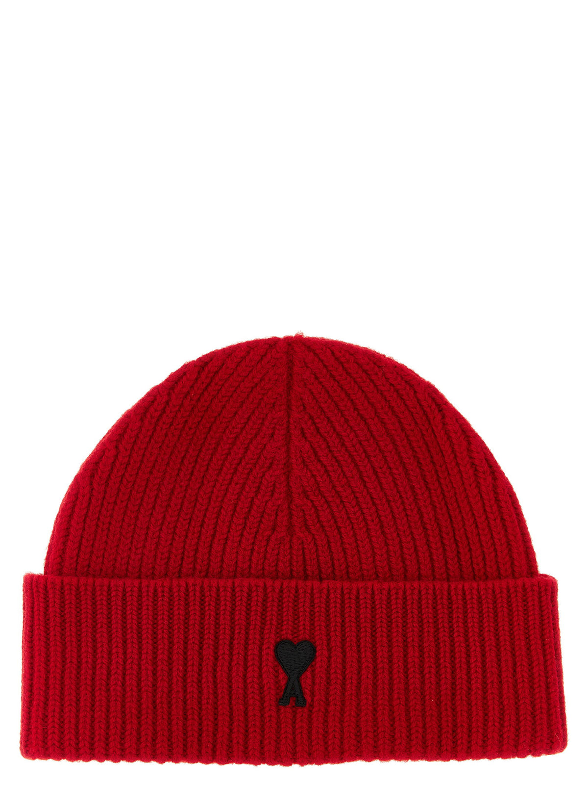 Ami Paris Ami De Coeur Beanie-BEANIES-[Adult]-[Female]-UNI-Red-2022 Online Blue Zone Planet