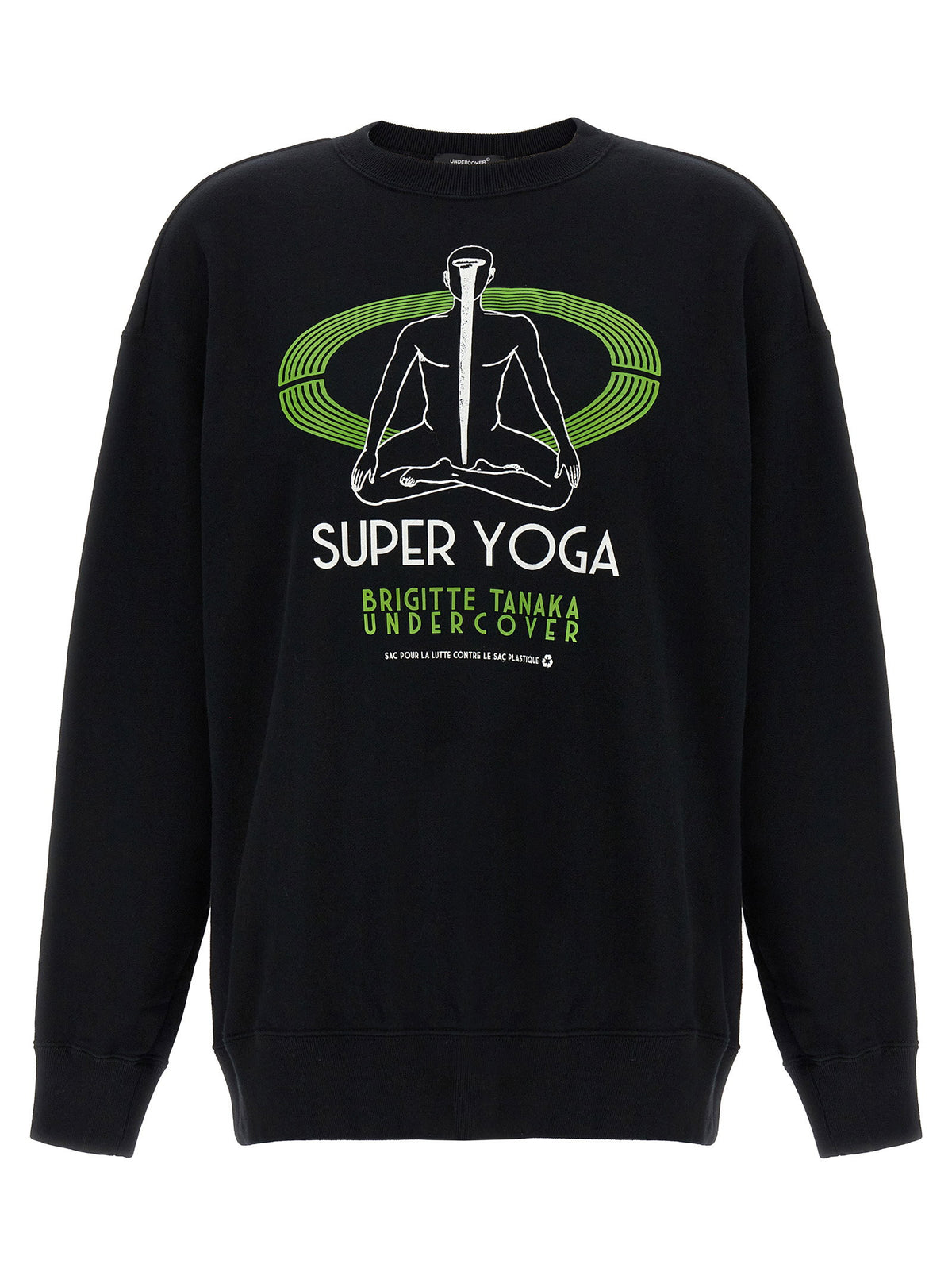 Undercover Print Sweatshirt-Topwear-[Adult]-[Female]-2-Black-2022 Online Blue Zone Planet