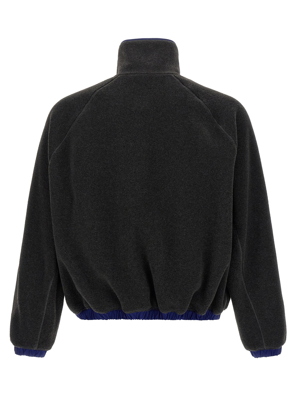 Ami Paris Carbon Grey Vareuse Sweatshirt-Topwear-[Adult]-[Female]-2022 Online Blue Zone Planet