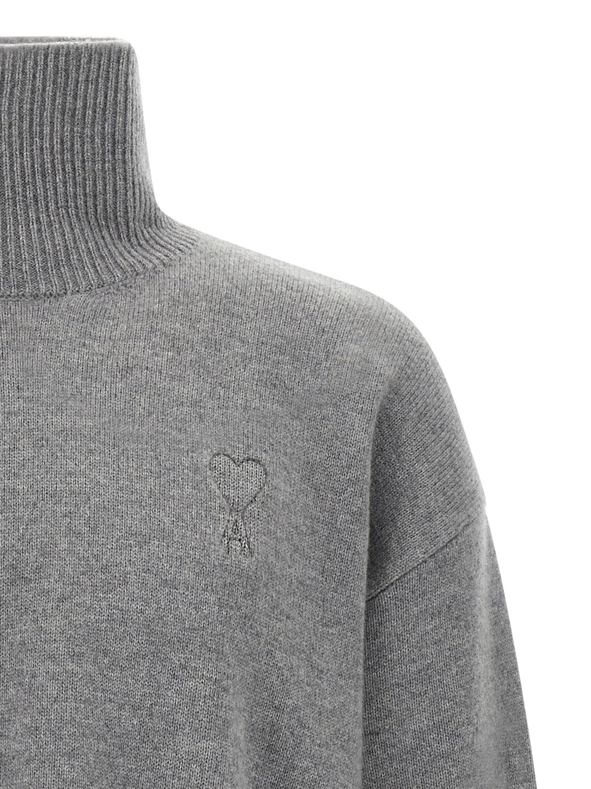 Ami Paris Puff Logo Sweater-TOPS / DRESSES-[Adult]-[Female]-2022 Online Blue Zone Planet