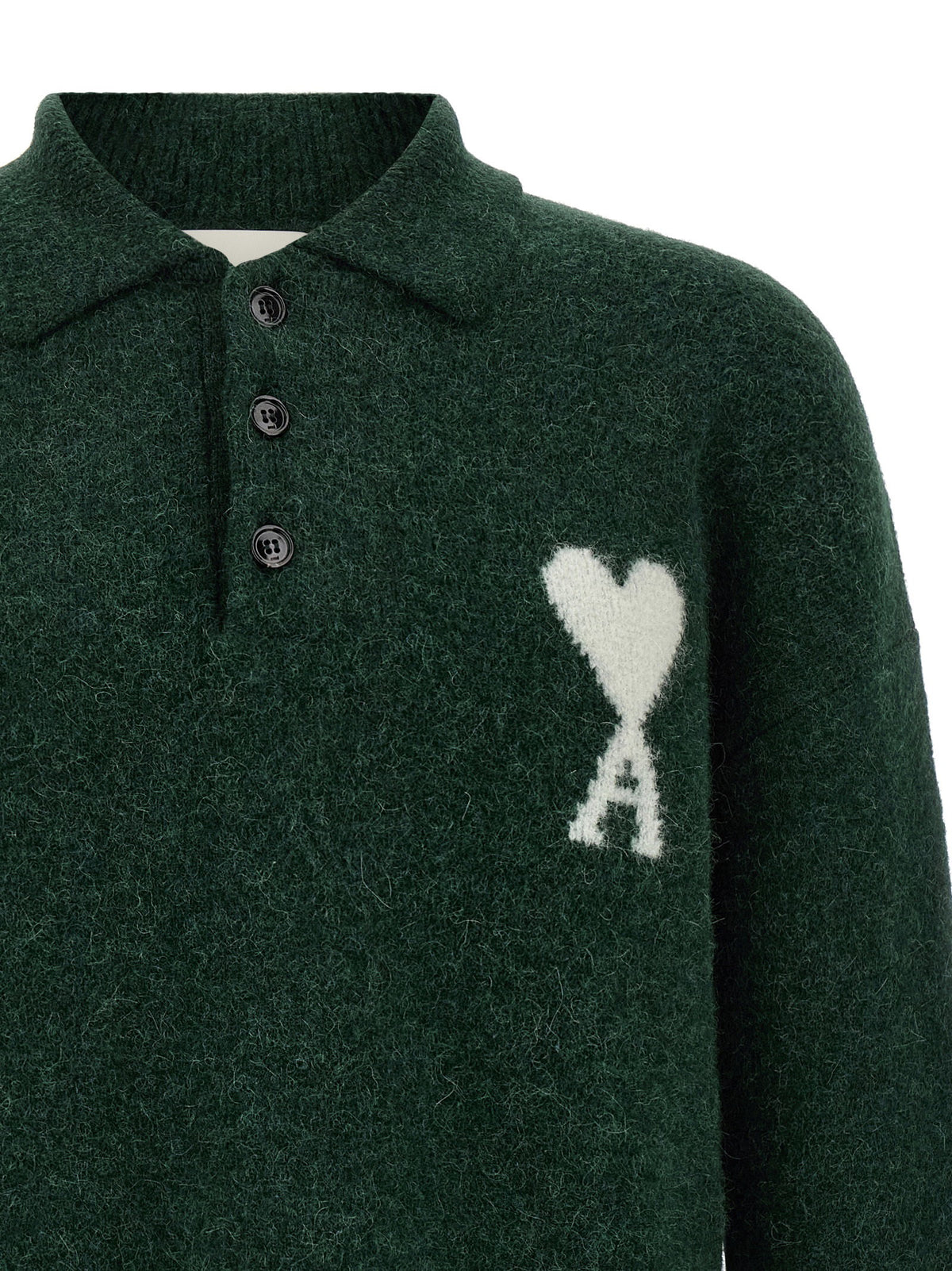 Ami Paris Ami De Coeur Polo Shirt-TOPS / DRESSES-[Adult]-[Female]-2022 Online Blue Zone Planet
