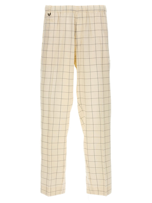 Undercover Checkered Pants-Trousers-[Adult]-[Female]-2022 Online Blue Zone Planet