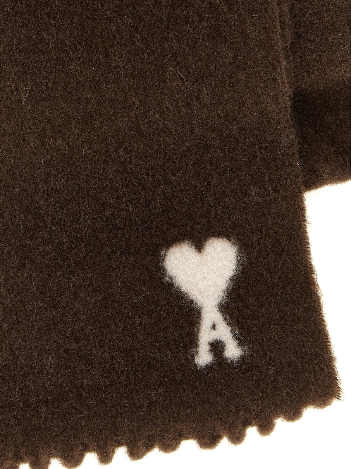 Ami Paris Ami De Coeur Scarf-Scarves Hats & Gloves-[Adult]-[Female]-2022 Online Blue Zone Planet