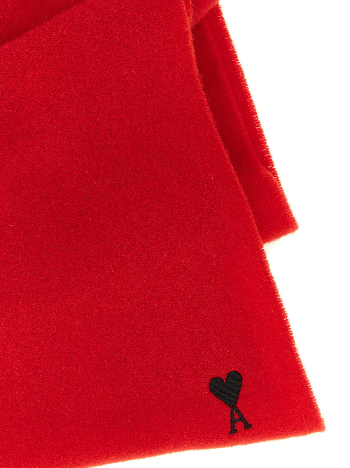 Ami Paris Ami De Coeur Scarf-Scarves Hats & Gloves-[Adult]-[Female]-2022 Online Blue Zone Planet