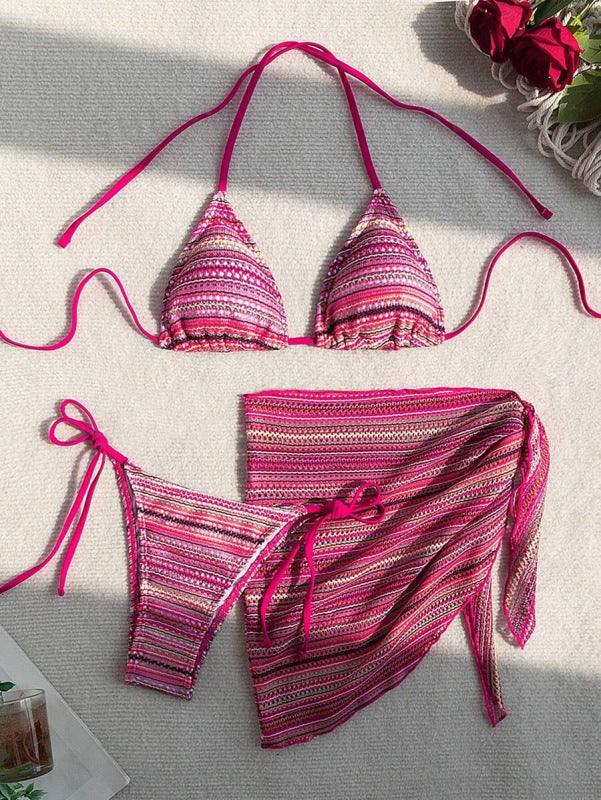 New Swimsuit Sexy Halter Bikini-[Adult]-[Female]-Rose-S-2022 Online Blue Zone Planet