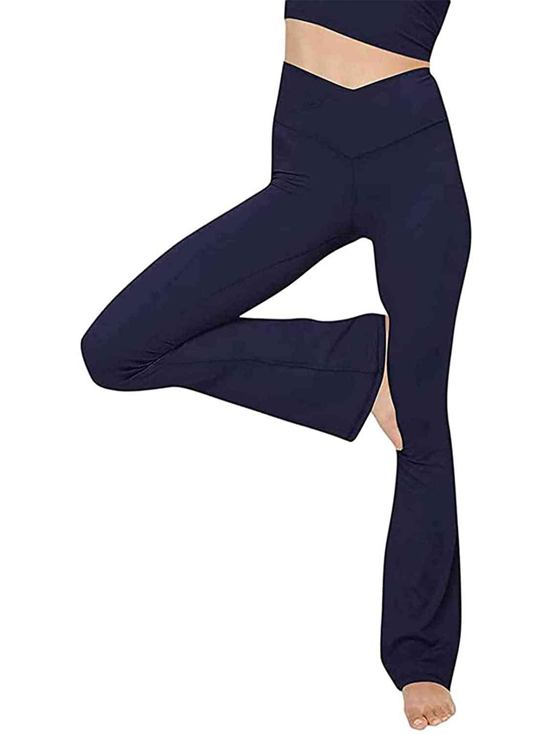 V-Waist Bootcut Long Pants BLUE ZONE PLANET