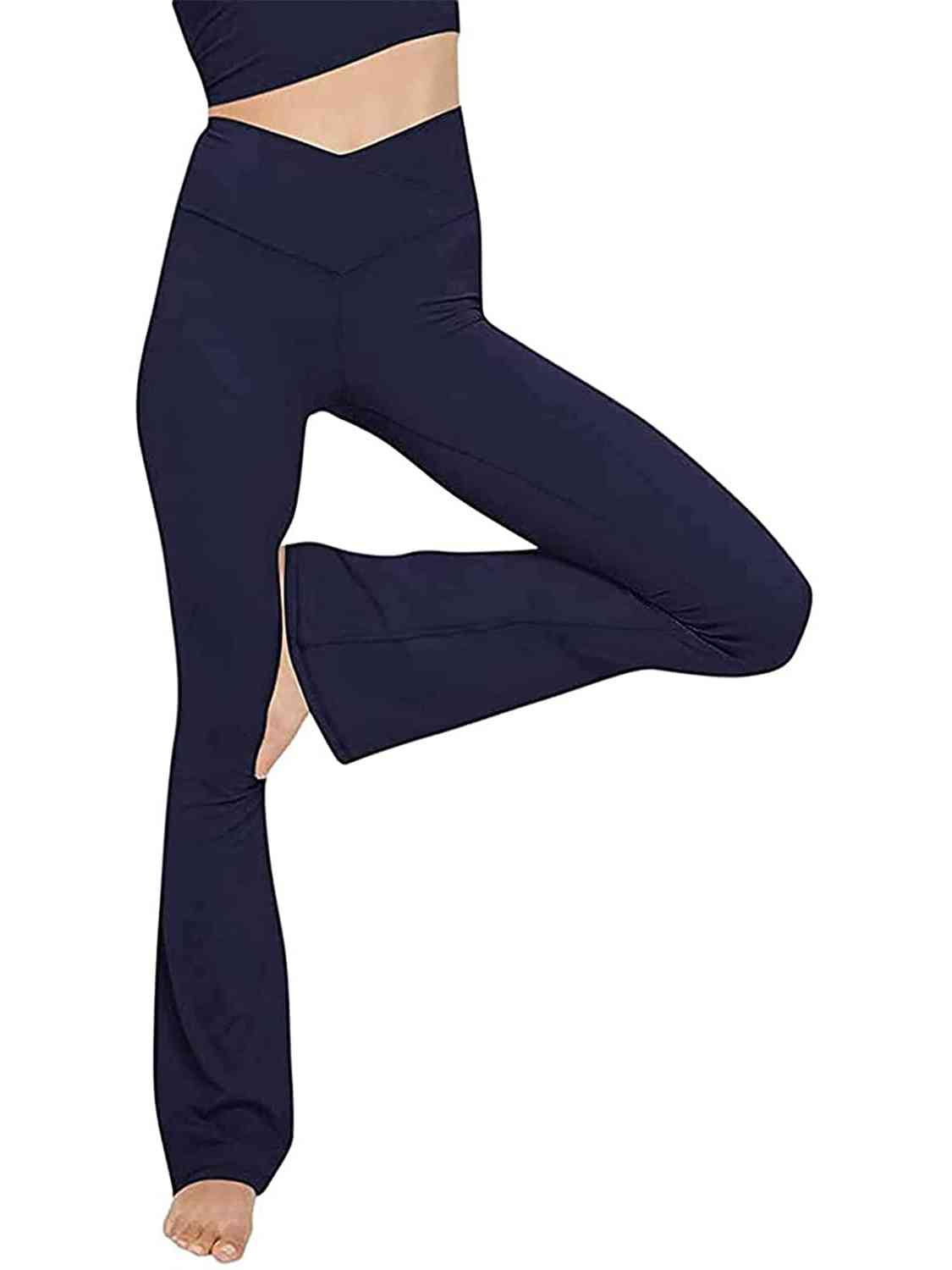 V-Waist Bootcut Long Pants BLUE ZONE PLANET