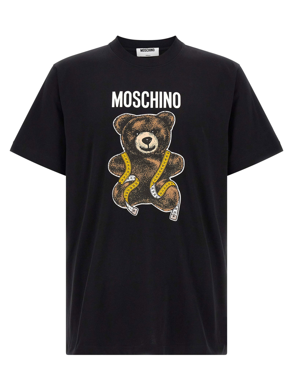 Moschino Teddy Bear T-shirt-Topwear-[Adult]-[Female]-L-Black-2022 Online Blue Zone Planet
