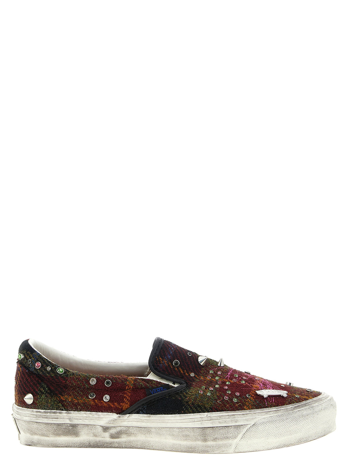 Vans Premium Classic Harris Tweed Slip-on Sneakers-Sneakers-[Adult]-[Female]-9.5-Multicolor-2022 Online Blue Zone Planet
