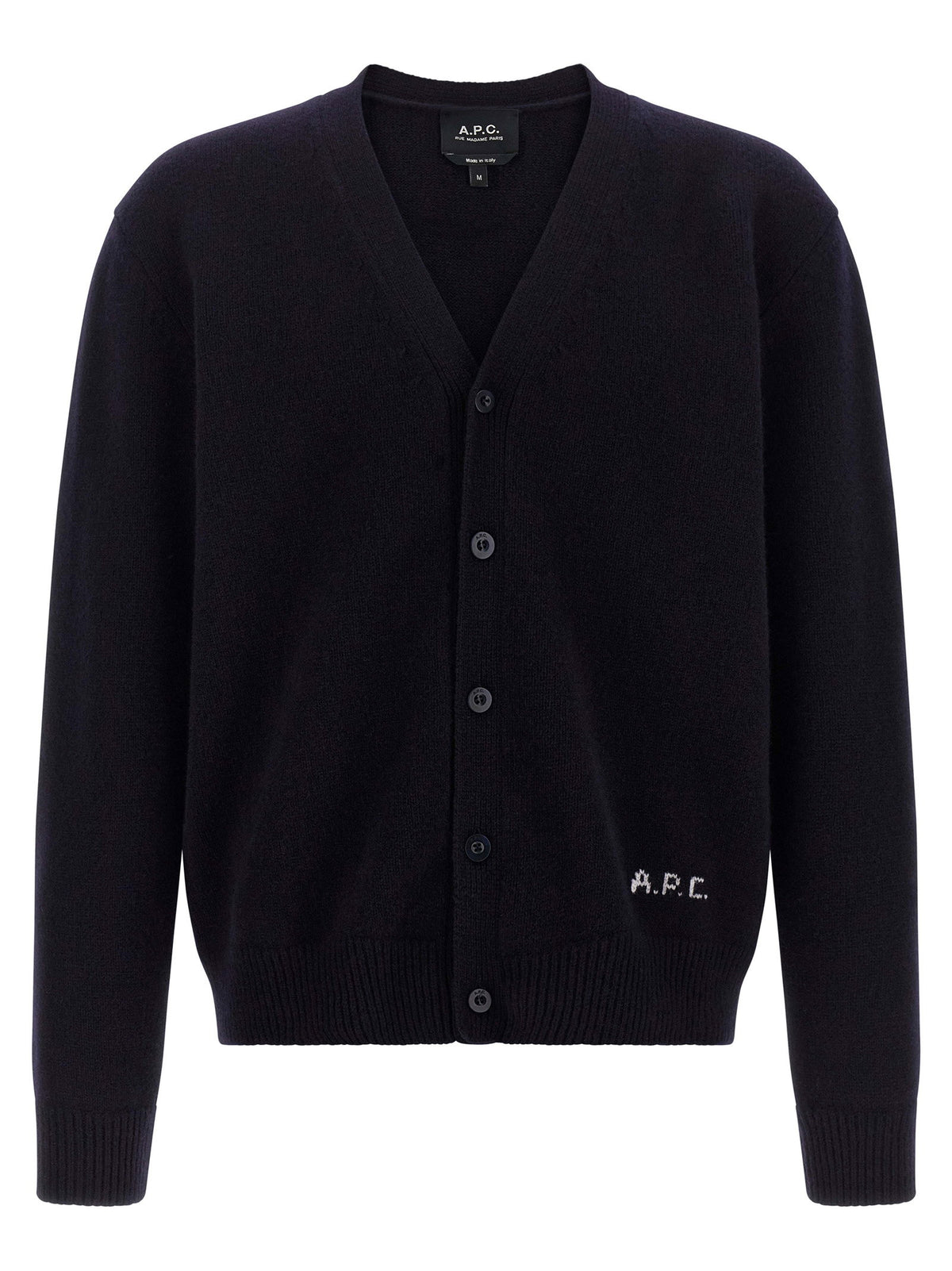 A.p.c. Kevin Cardigan-Topwear-[Adult]-[Female]-XL-Blue-2022 Online Blue Zone Planet