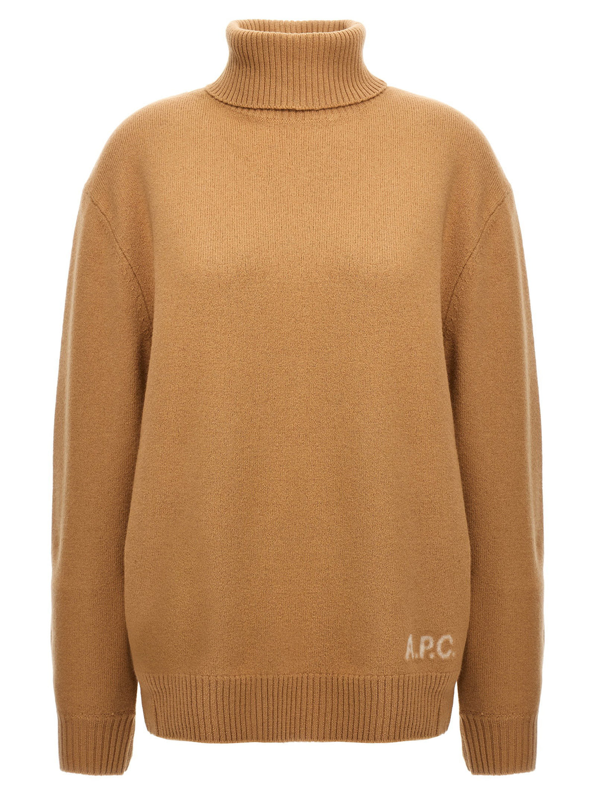 A.p.c. Walter Sweater-TOPS / DRESSES-[Adult]-[Female]-M-Beige-2022 Online Blue Zone Planet