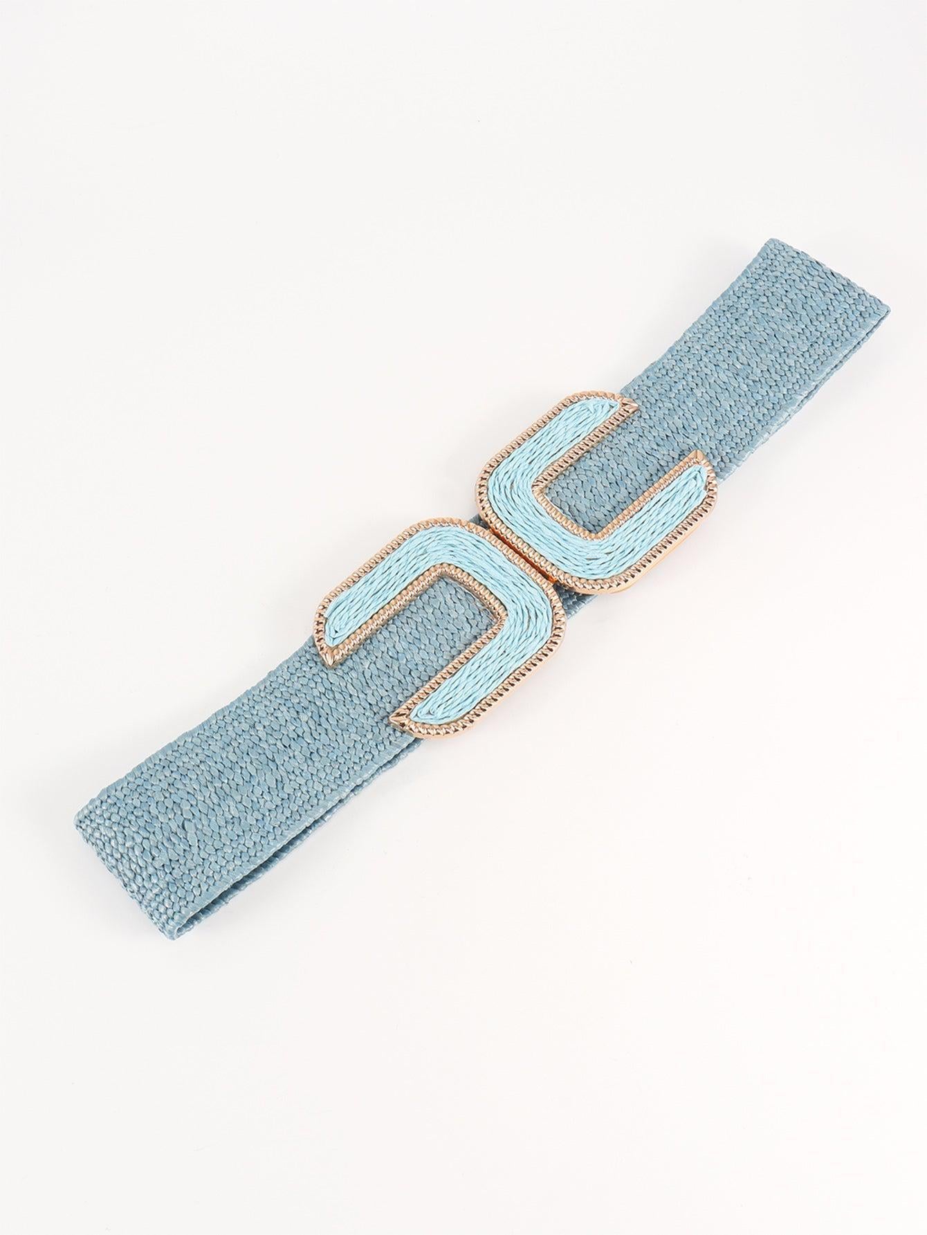 Wide Braid Belt BLUE ZONE PLANET