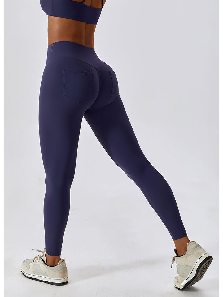 Wide Waistband Sports Pants BLUE ZONE PLANET