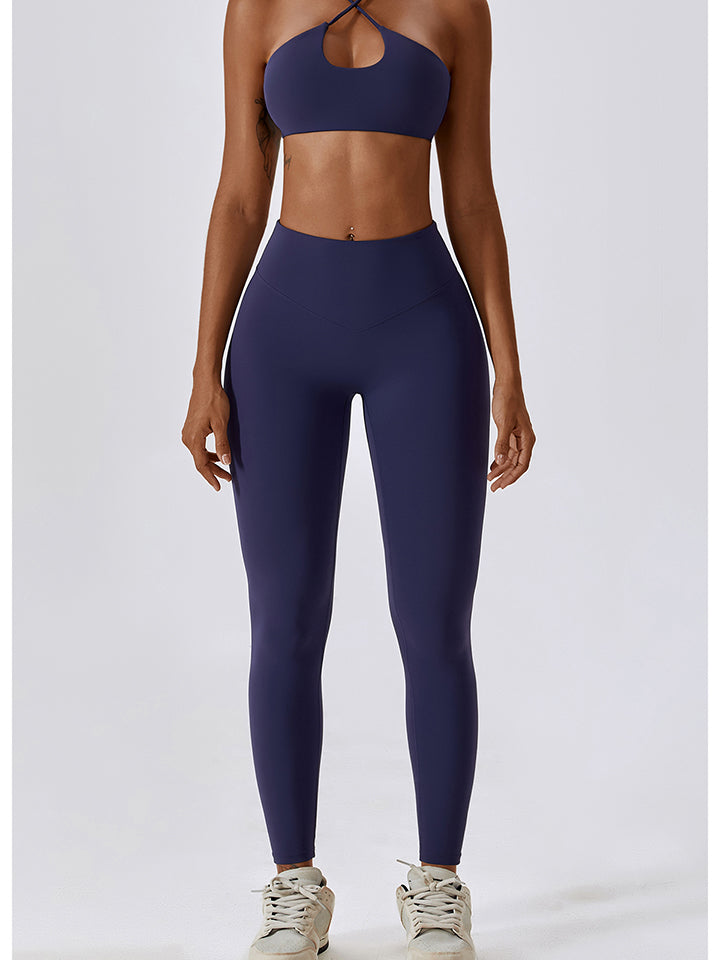 Wide Waistband Sports Pants BLUE ZONE PLANET