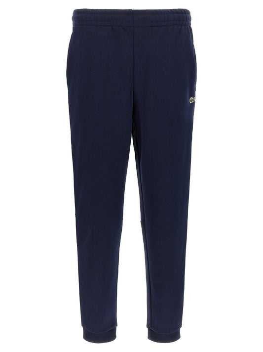 Lacoste Sweatshirt Joggers With Logo-Trousers-[Adult]-[Female]-3-Blue-2022 Online Blue Zone Planet