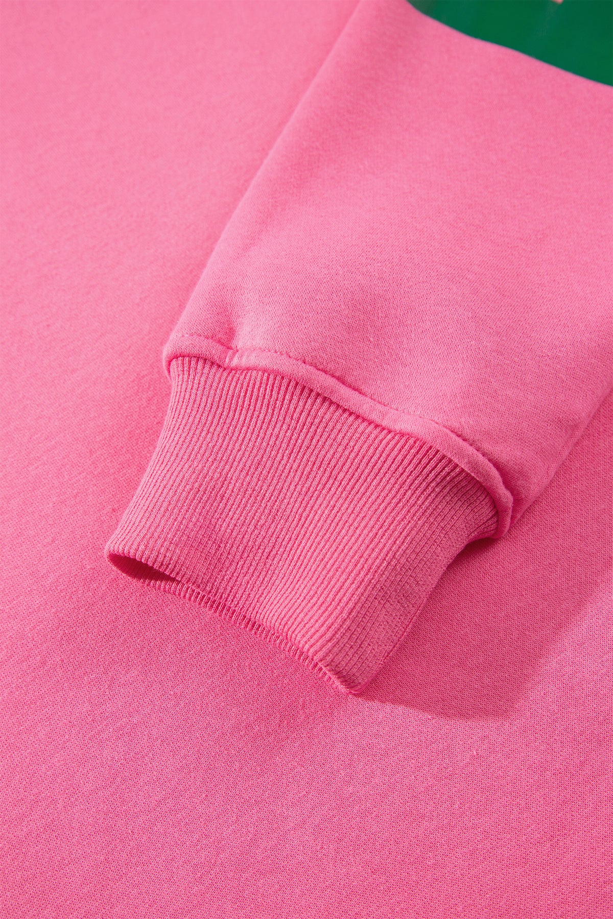 Sachet Pink Slogan Print Round Neck Long Sleeve Sweatshirt-Tops/Sweatshirts & Hoodies-[Adult]-[Female]-2022 Online Blue Zone Planet