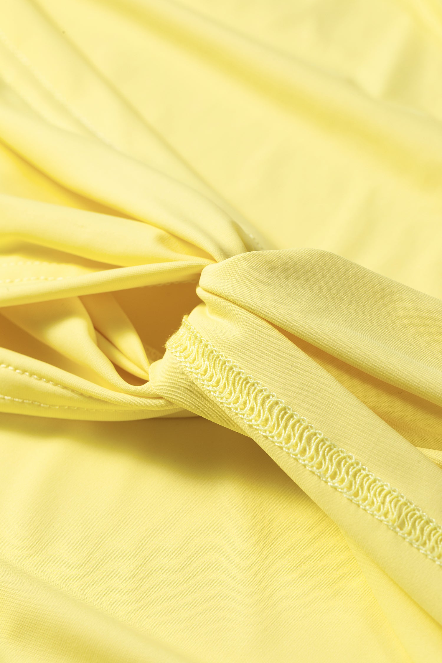 Yellow Cream Daring Back Cutout Active Mini Dress-TOPS / DRESSES-[Adult]-[Female]-2022 Online Blue Zone Planet