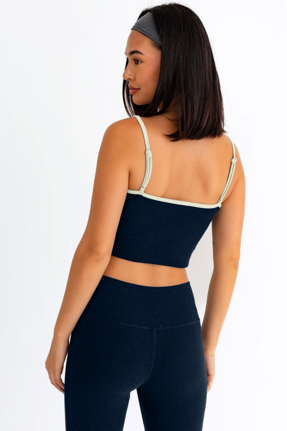 Le Lis Ribbed Crop Cami and High Waist Brushed Leggings Set-TOPS / DRESSES-[Adult]-[Female]-2022 Online Blue Zone Planet