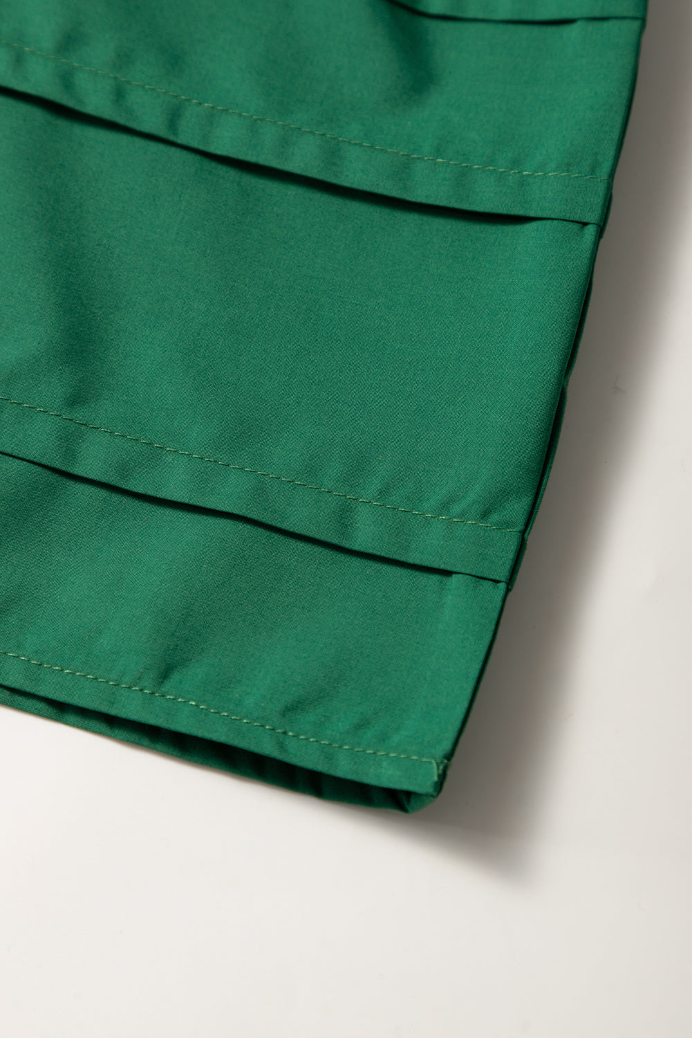 Green Stripe Woven Ruffled Sleeveless Mini Dress-Dresses/Mini Dresses-[Adult]-[Female]-2022 Online Blue Zone Planet