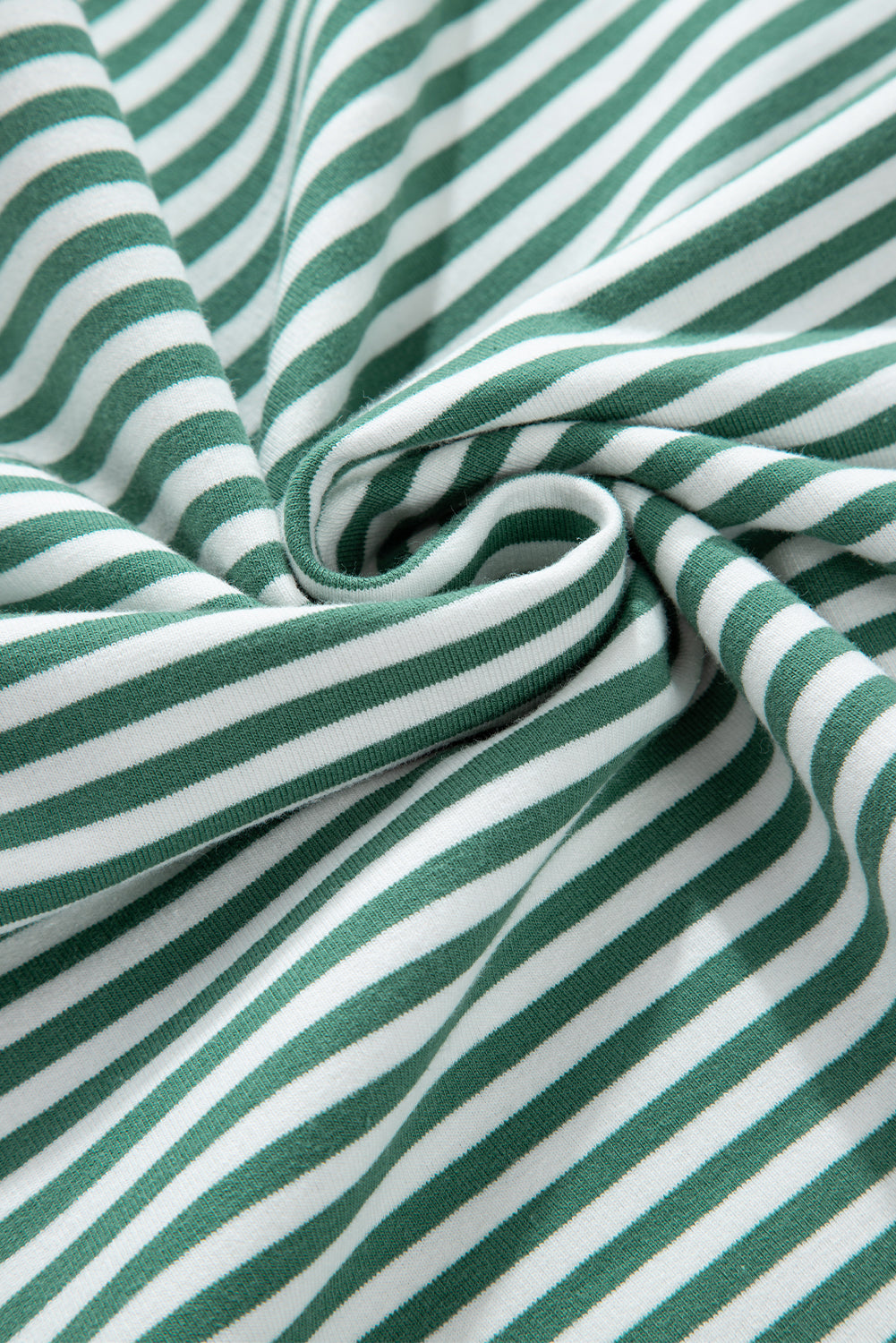 Black White Striped Patchwork 3/4 Sleeve Oversize Top-Tops/Long Sleeve Tops-[Adult]-[Female]-2022 Online Blue Zone Planet