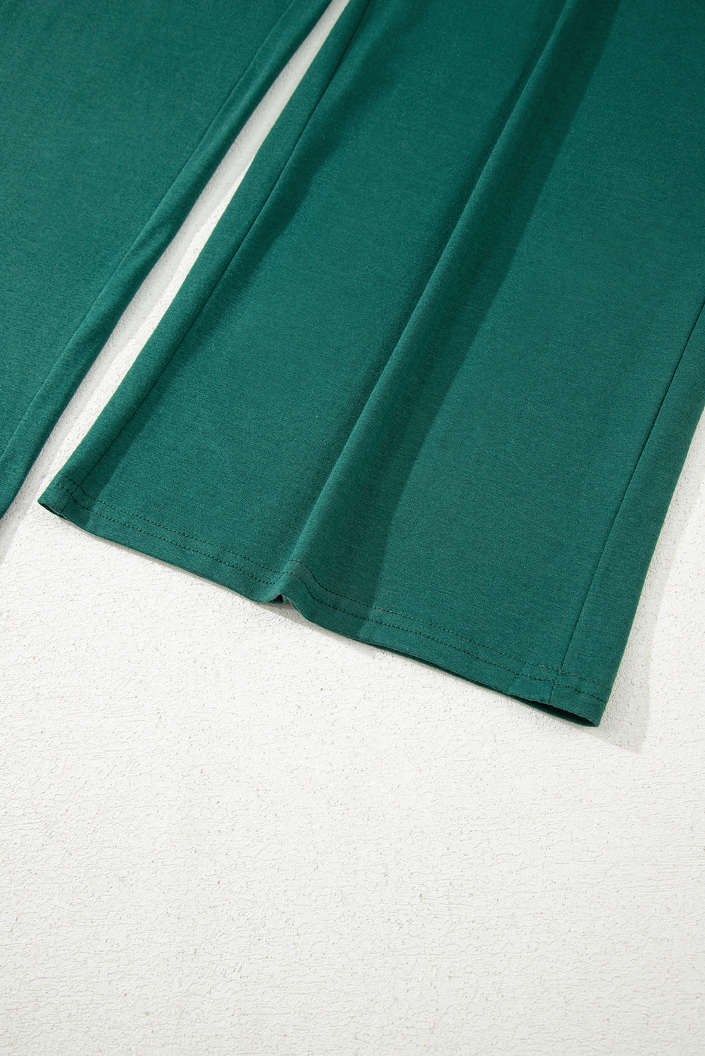 Blackish Green Deep V Pleated Crisscross Wide Leg Backless Jumpsuit-Bottoms/Jumpsuits & Rompers-[Adult]-[Female]-2022 Online Blue Zone Planet