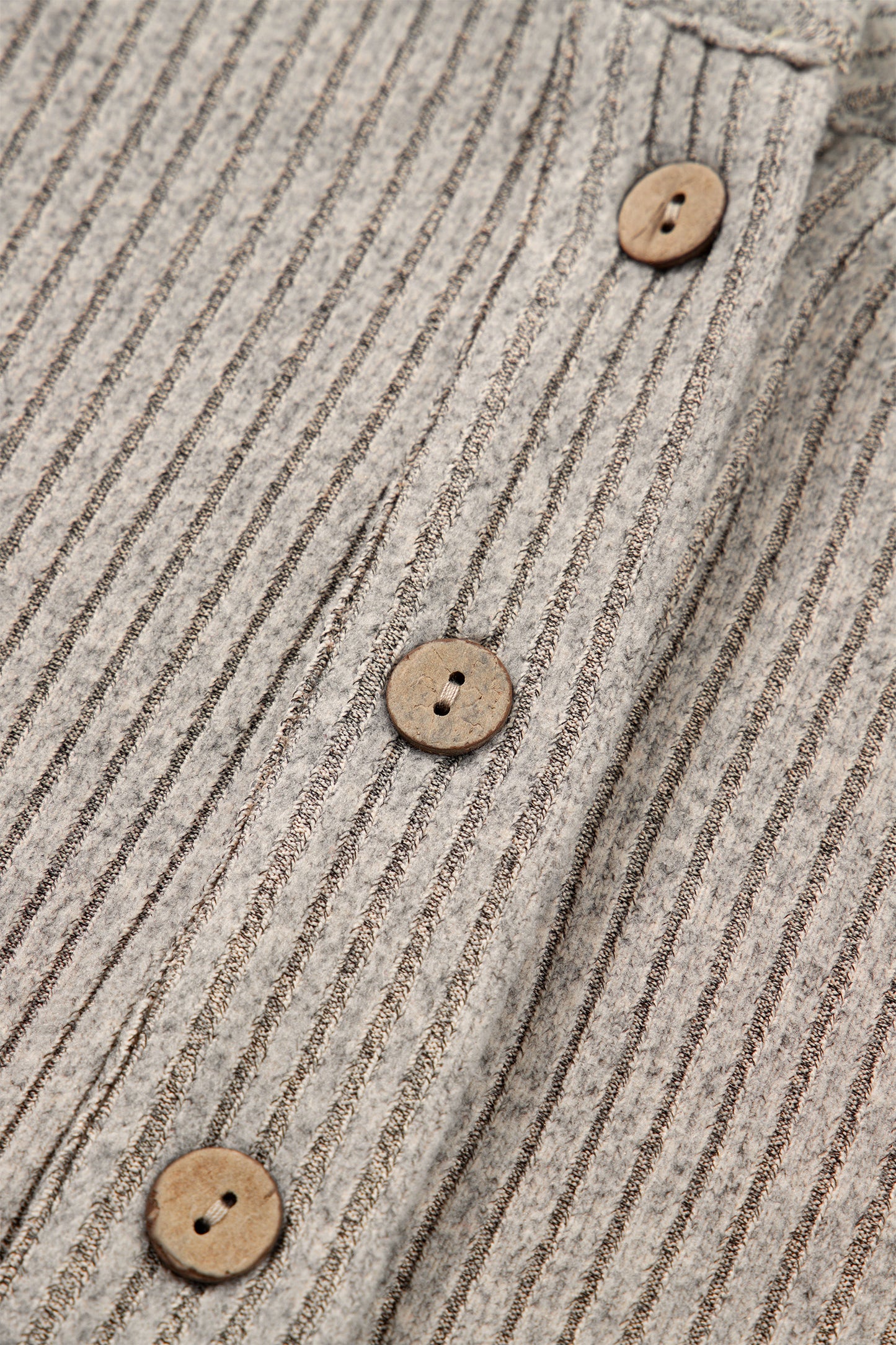 Simply Taupe Plus Size Ribbed Knit Kangaroo Pocket Henley Long Sleeve Top-Plus Size/Plus Size Tops/Plus Size Long Sleeve Tops-[Adult]-[Female]-2022 Online Blue Zone Planet