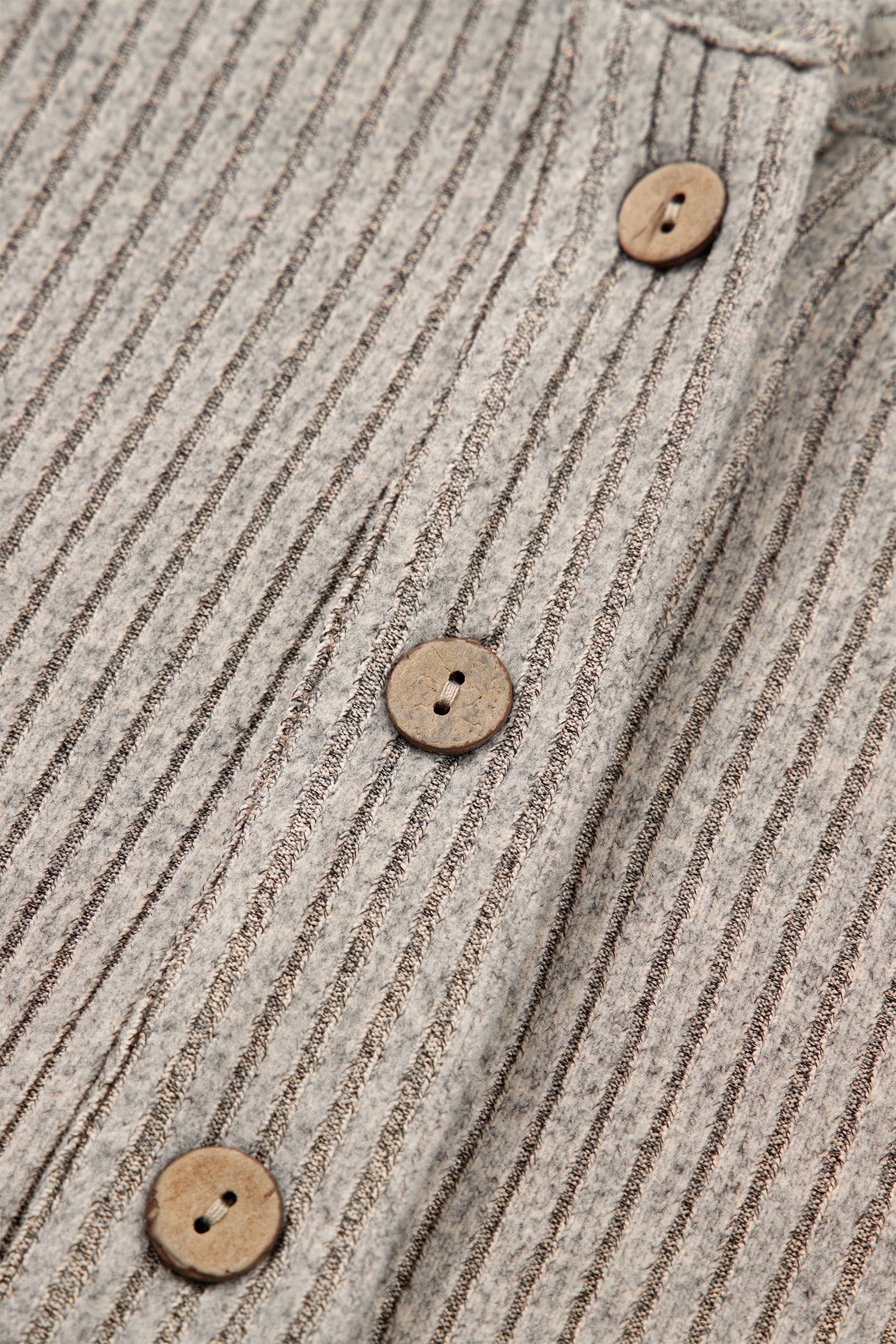 Simply Taupe Plus Size Ribbed Knit Kangaroo Pocket Henley Long Sleeve Top-Plus Size/Plus Size Tops/Plus Size Long Sleeve Tops-[Adult]-[Female]-2022 Online Blue Zone Planet