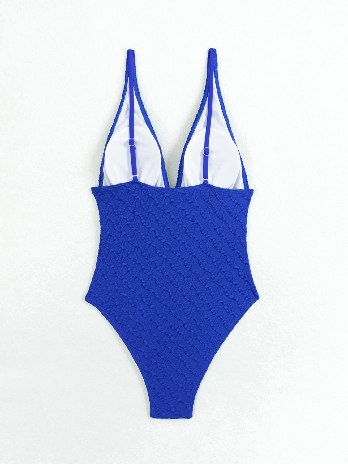 Backless V-Neck Sleeveless One-Piece Swimwear-TOPS / DRESSES-[Adult]-[Female]-2022 Online Blue Zone Planet