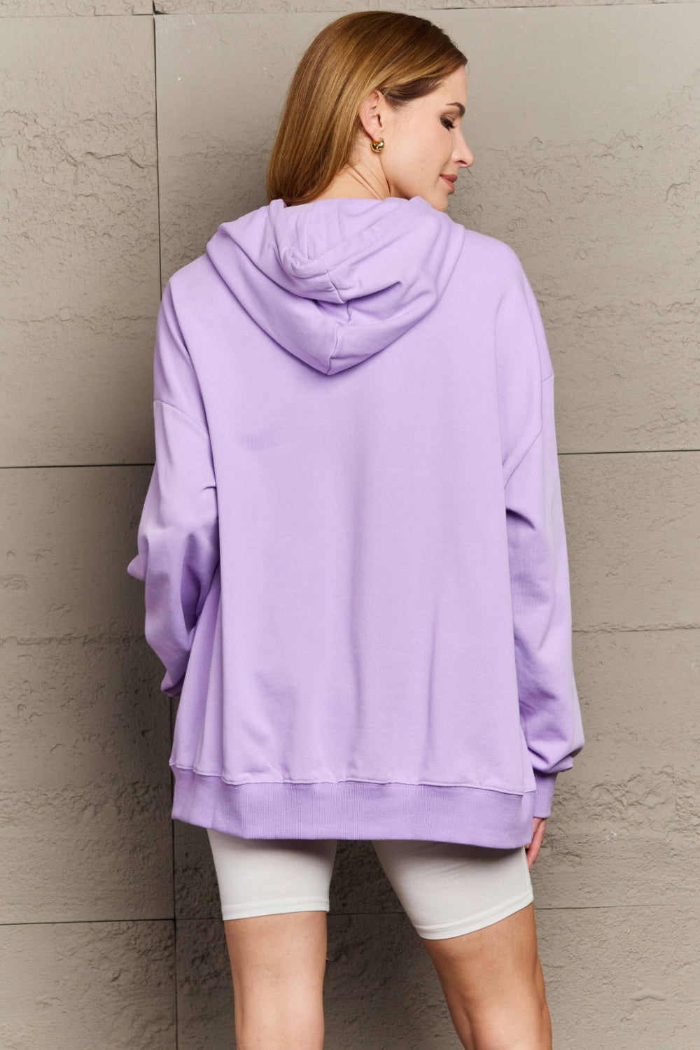 Full Size Drawstring Long Sleeve Hoodie-TOPS / DRESSES-[Adult]-[Female]-2022 Online Blue Zone Planet