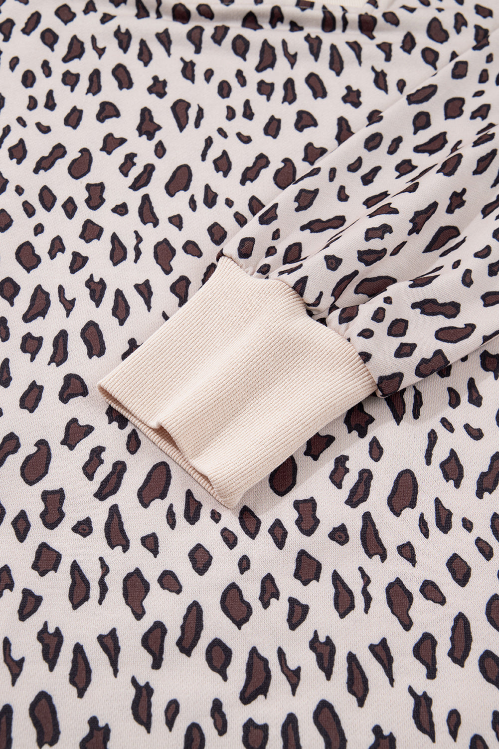 Khaki Leopard Print Zip up Collar Patchwork Shift Mini Dress-TOPS / DRESSES-[Adult]-[Female]-2022 Online Blue Zone Planet